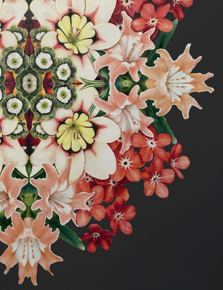 Detail Fleurs du mal Lou Picault